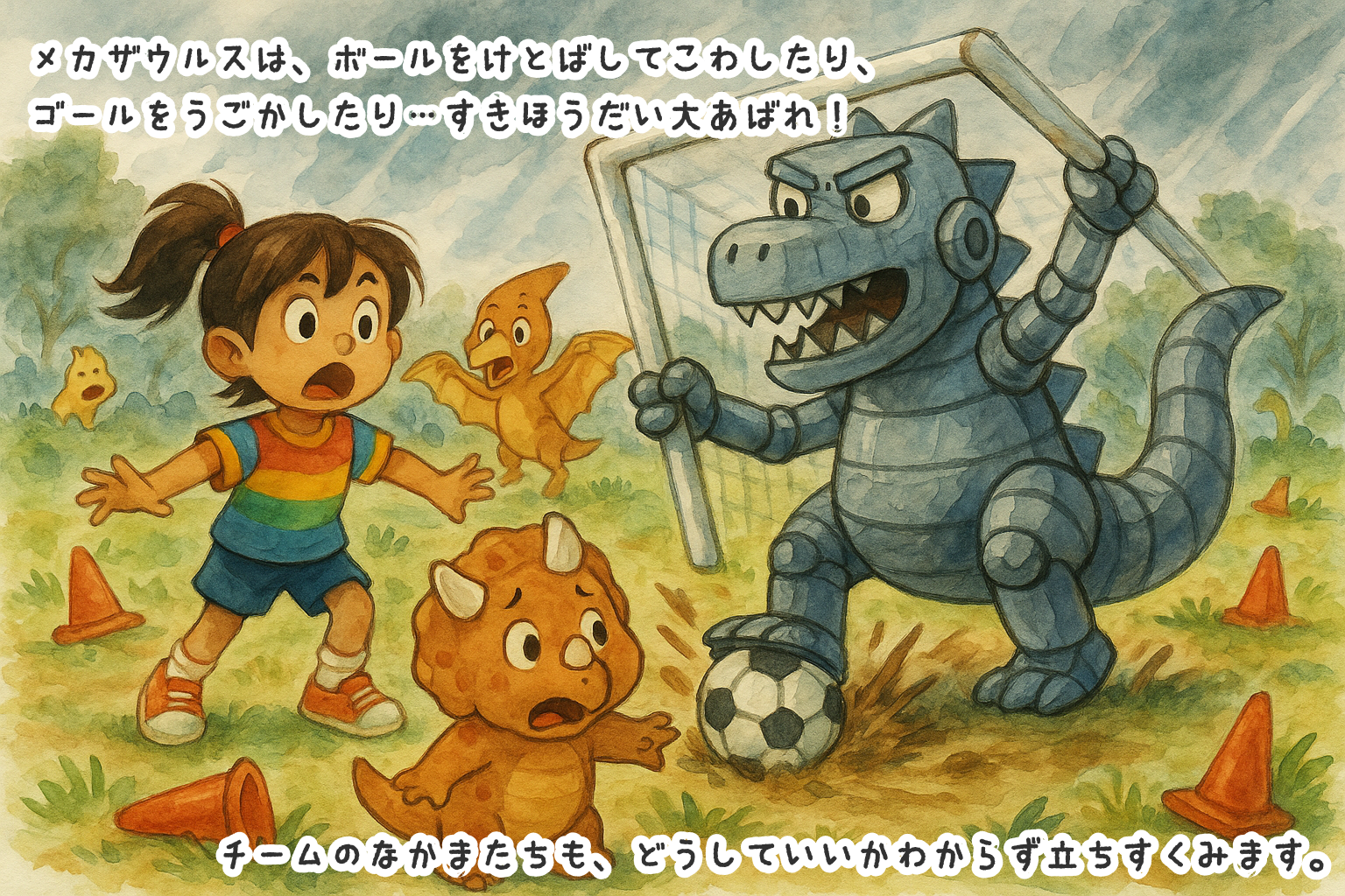 ひまちゃんの絵本の7ページ目